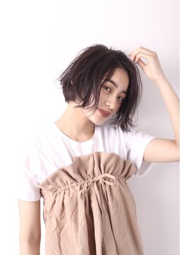アイノア ルアナ 青山(AInoa RUANA) 無造作ボブ【髪質改善RUANA青山】