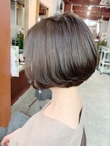 ルーファス 恵比寿 渋谷(Ruufus)&nbsp;30代の丸みミニボブ【Ruufus恵比寿渋谷】31515