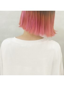 エンドリンク(endlink) ビビッドピンクボブ