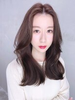 アイティー バイ アルバム 中野店(IT by ALBUM)&nbsp;オリーブモカグレー_Aラインボブマロンベージュ_28495