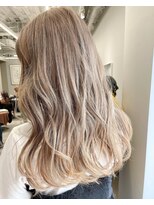 アヴァンス 京橋店(AVANCE)&nbsp;ブリーチカラー！ホワイトミルクティーベージュ@京橋