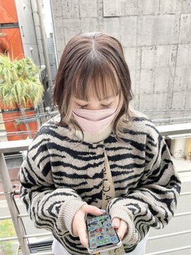 シィーム(cime) インナーホワイトカラーカラー