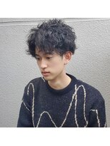 エストアール フクオカ 福岡博多店(est-r. Fukuoka)&nbsp;ショートマッシュ×ハイスパイラルパーマ