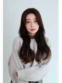 ★20代/30代/40代★ ブリーチなしくすみカラー×抜け感ロング