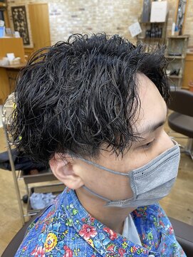 シャンティ 琴似店(Shanti) メンズパーマスタイル