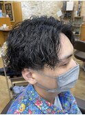 メンズパーマスタイル