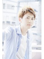 クレスト 草津店(CREST)&nbsp;マッシュツーブロックメンズパーママッシュウルフメンズカット