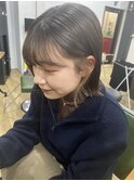 ワンレン&インナーカラー