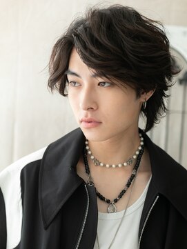 モッズヘアメン 札幌月寒店(mod's hair men) ニュアンスパーマが成功のカギ!くせ毛風ボブウルフd札幌月寒