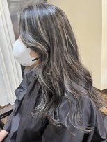 ファンド 千葉(fand)&nbsp;コントラストハイライト/グレージュ/ブリーチ/バレイヤージュ