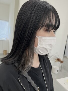 オンド(onde) 大人♪なインナーカラー