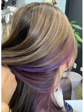 マルセロヘアー(MARCELO hair) インナーカラー＆バレイアージュ