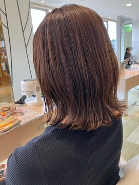 ヘアークラフト アニー 南郷18丁目店(HAIR CRAFT Annie) 外はねボブ