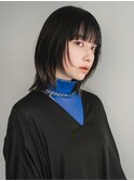 顔まわりレイヤー/ボブ/大人ウルフ/レイヤーボブ/髪質改善