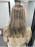 ミルクティーベージュハイライト