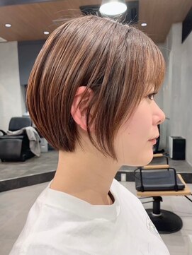 プルーヴ 秋葉原(prove) 30代40代大人女性/前髪ありショートボブ/ショートヘア/髪質改善