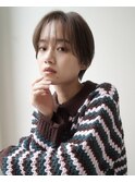 大人可愛いショートヘルシースタイル２０代３０代水素カラー