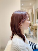 ローレルバイアイリス(Rourel by ailis)&nbsp;20代/ショート/ボブ/ショートボブ/ハイライト/イヤリングカラー