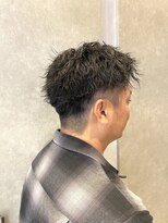 ジールサロン つくば本店&nbsp;【夏におすすめ】刈り上げ高め無造作ヘア