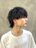 【aRietta岩渕】雰囲気抜群マッシュウルフ×ソフトツイスト