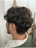 メンズパーマハイライト