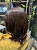 セミロング レイヤー