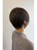 ショートボブ×耳掛け