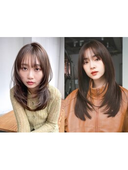 【カット￥3400～/カット+カラー￥6600～】トレンド最先端スタイルはリーズナブルな価格で通えるALBUMで！
