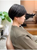 salon sea奥村 刈り上げマッシュショート