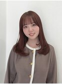 柔らかピンクカラー/SHEERalun新小岩店