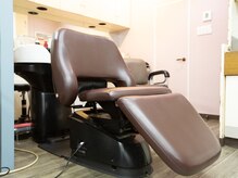 ヘアー フェリーチェ(hair Felice)の雰囲気（フルフラットのリラックスできるシャンプーブース★）