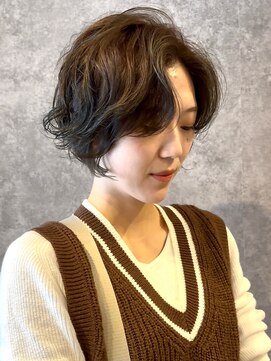 シック(chic.) ハンサムショート×ゆるふわパーマ