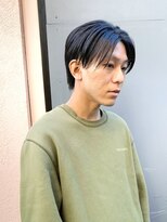 ディーエックス ウエスト(Dxxxx WEST)&nbsp;メンズウルフ韓国黒髪