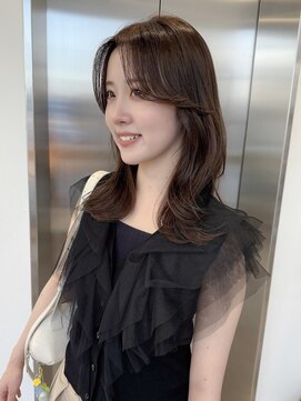 ソピ バイ インビテーション(sopi by invitation) くびれレイヤー チョコレートブラウン オリーブベージュ☆