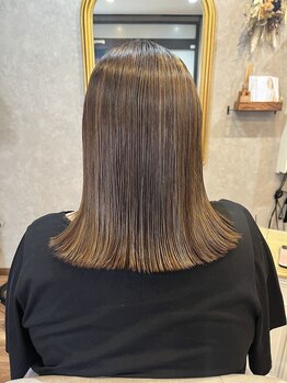 アトリエエテ バイ レガリア サカエマチ(atelier ete by Regalia sakaemachi)の写真/<蒲郡市>あなたの髪に合わせた施術をご提案☆気になる白髪もしっかりカバーし、理想のカラーに仕上げます♪