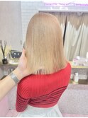 ホワイトブロンド/イメチェンヘアスタイル/美髪のススメ
