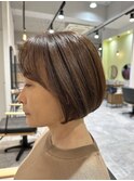 大人上品なシンプルボブ☆