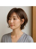 大人美フォルムショートボブ 20代 30代 40代 50代 60代髪質改善
