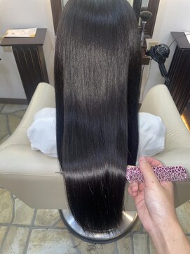 ヘアーメイクフィールヒルズ(FEEL HILLS) 【髪質改善】艶髪ストレート