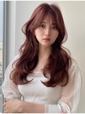 大人気☆艶々ワインレッドカラー