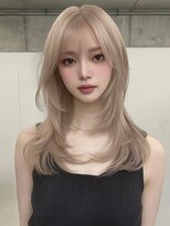 ランテルディ 渋谷(LANTERDIT)&nbsp;ホワイトミルクティー　ミルクティーベージュ　ホワイトベージュ