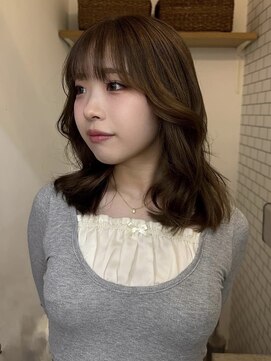 エクラ(ECLAT) オリーブブラウン/透明感カラー