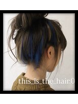 ディスイズザヘアドットオー 仙台一番町(This_is_the_hair.0)&nbsp;アクセサリーカラーthis_is_the_hair.0 2026 S/S ブロックカラー