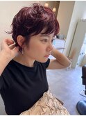 【Hairate本川越】ベリーショート×レッドカラー