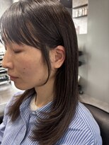 ミニョン(mignon)&nbsp;顔まわり似合わせカット/ロングレイヤー