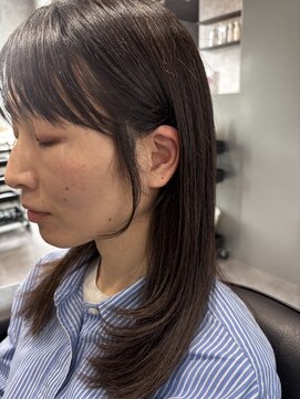 ミニョン(mignon) 顔まわり似合わせカット/ロングレイヤー