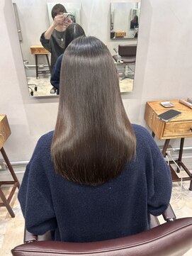 ラボアン 梅田店(lab.em.) 透明感カラー×髪質改善