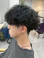 スターズレイ 本川越(STARS ray)&nbsp;波巻きパーマ マッシュ 刈り上げ ツーブロック メンズパーマ