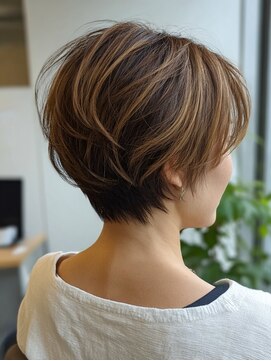 TELA HAIR 石岡店【テーラヘアー】【4月15日NEW OPEN（予定）】  マッシュショート【TELA HAIR 石岡】