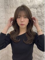 アース 藤沢店(HAIR&MAKE EARTH)&nbsp;【レイヤー×コテ巻き風デジタルパーマ】